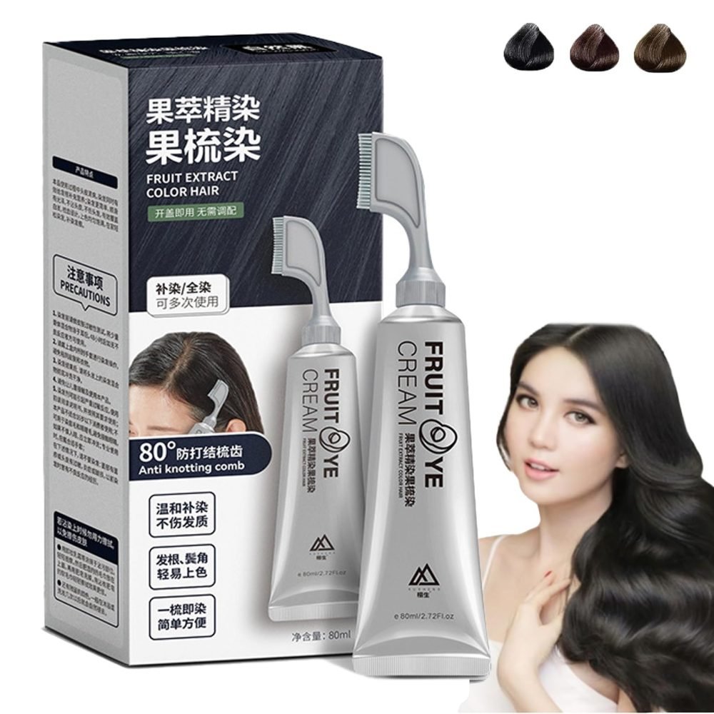 Fruit Dye Cream with comb - Image 2