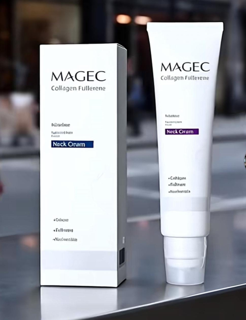 Magec Collagen Fullerene Neck Cream – Tightening & Anti-Wrinkle Formula